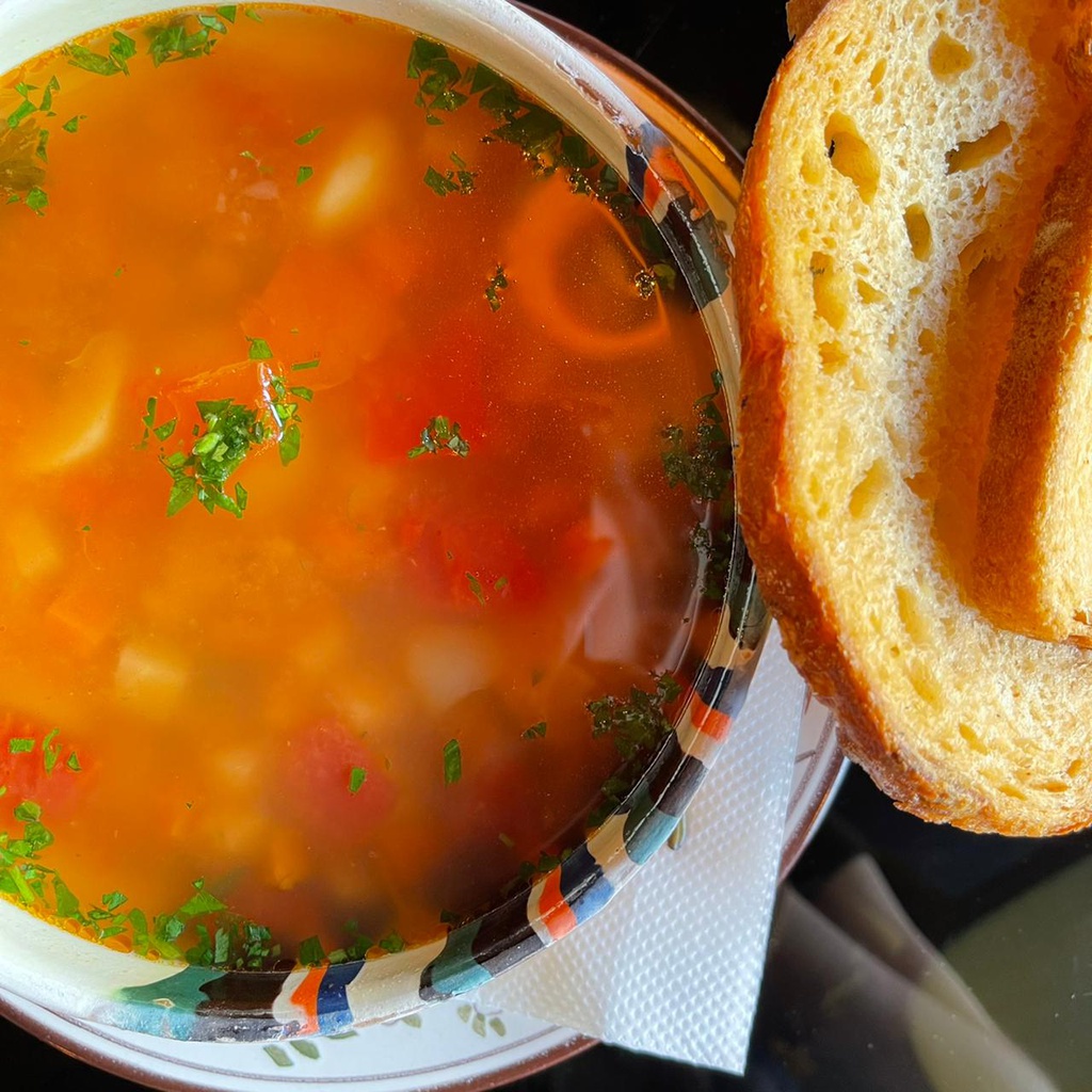 [bors de legume Ceaun] Vegetables sour soup