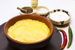 [bulz cu smantana] Baked polenta with sour cream -550g